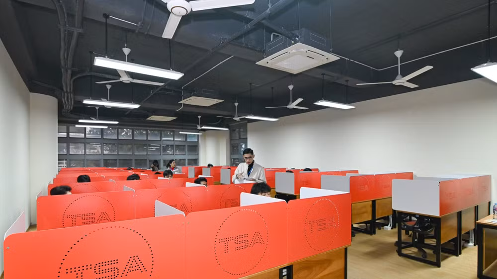 Một phòng thi TSA đợt 1 năm 2026 (Ảnh: HUST)