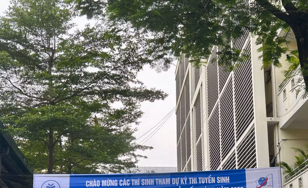 Trường trung học cơ sở - trung học phổ thông Nguyễn Tất Thành (Ảnh: T.H)