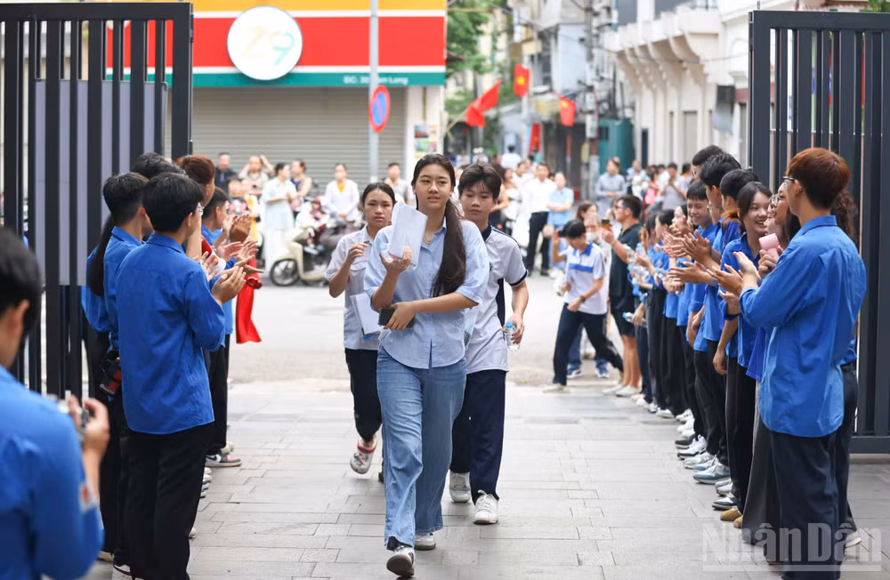 Tại Kỳ thi tốt nghiệp trung học phổ thông năm 2026 (Ảnh: ĐẠI THẮNG)