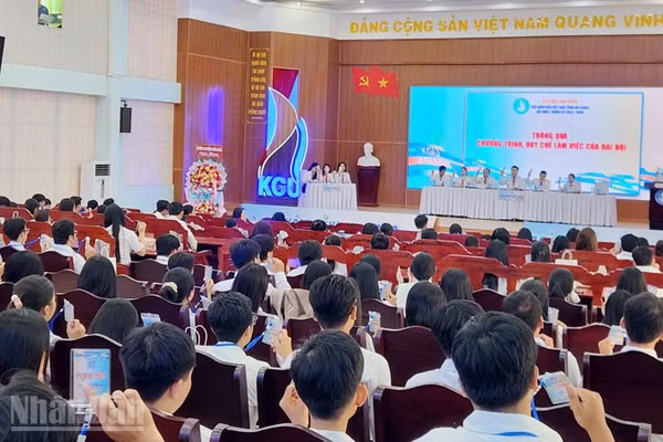 Quang cảnh Đại hội. (Ảnh: QUỐC TRINH)