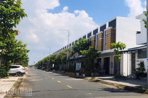 Nhà ở xã hội ở Khu đô thị Tây Bắc, phường Rạch Giá. (Ảnh: QUỐC TRINH)