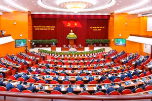 Hội nghị lần thứ ba Ban Chấp hành Trung ương Đảng khóa XIV diễn ra tại Hà Nội, từ ngày 20/7 đến hết ngày 24/7/2026. Ảnh: Hương Giang