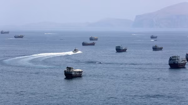 Eo biển Hormuz. (Ảnh: THX/TTXVN)