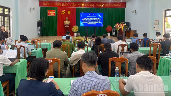 Công bố kết quả thử nghiệm về phương pháp phân tích bằng chỉ thị SSR đối với sâm Ngọc Linh.