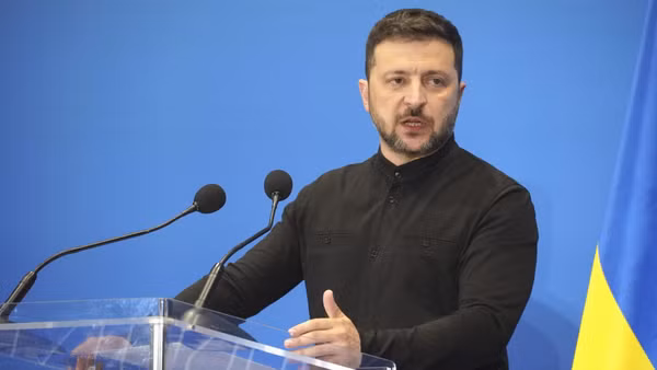 Tổng thống Ukraine Volodymyr Zelensky. (Ảnh: Kyodo/TTXVN)
