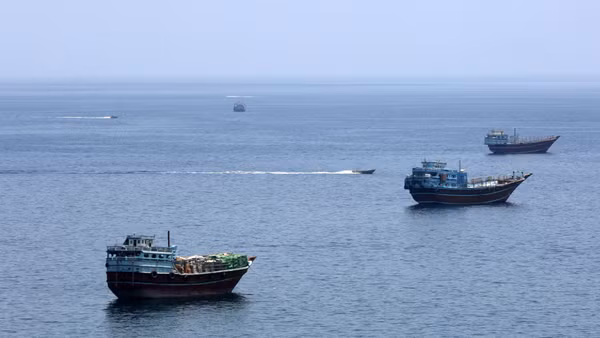 Eo biển Hormuz. (Ảnh: THX/TTXVN)