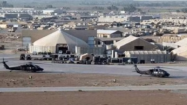 Căn cứ không quân Al-Harir của Mỹ tại khu vực người Kurd ở Iraq. (Ảnh: IRNA/TTXVN phát)