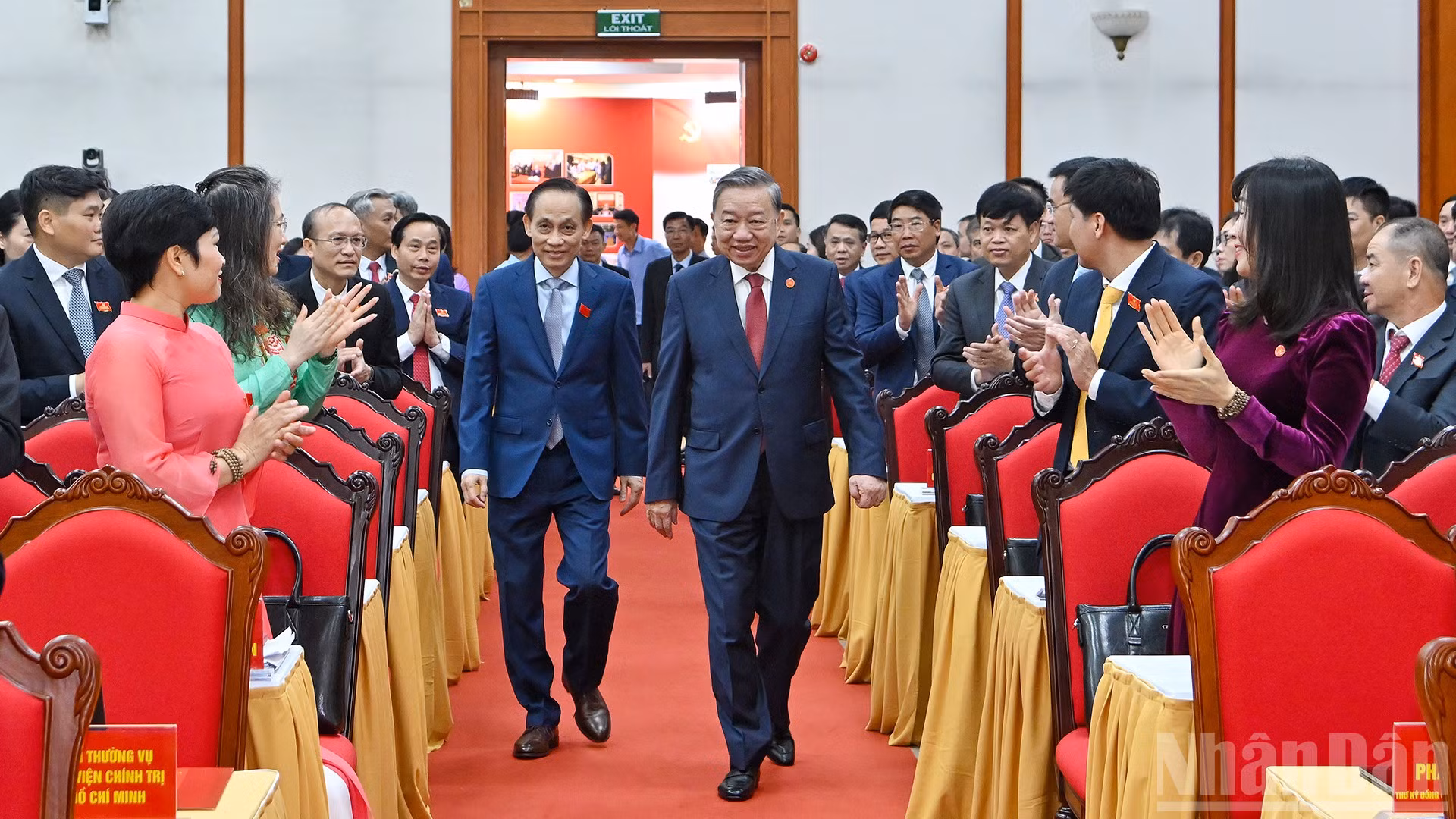 Tổng Bí thư Tô Lâm dự Đại hội đại biểu Đảng bộ Văn phòng Trung ương Đảng nhiệm kỳ 2025-2030.