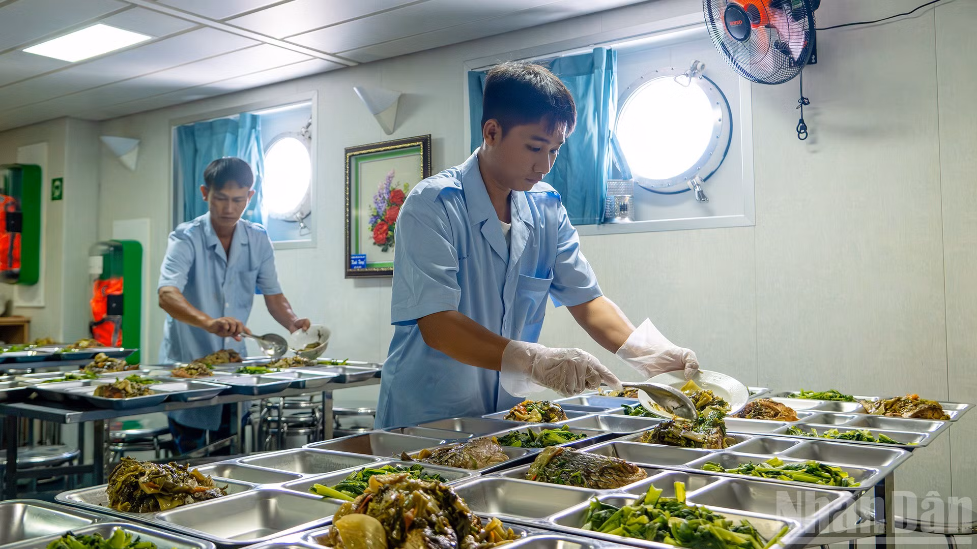 Thành công của chuyến đi, có sự góp công thầm lặng của cán bộ, chiến sĩ làm công tác hậu cần, chăm lo bữa ăn, giấc ngủ, bảo đảm sức khỏe cho các thành viên trong đoàn.