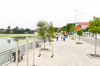 Chương trình xây dựng nông thôn mới ở Thanh Hóa đạt nhiều kết quả ấn tượng.