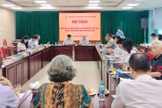 Toàn cảnh hội thảo.