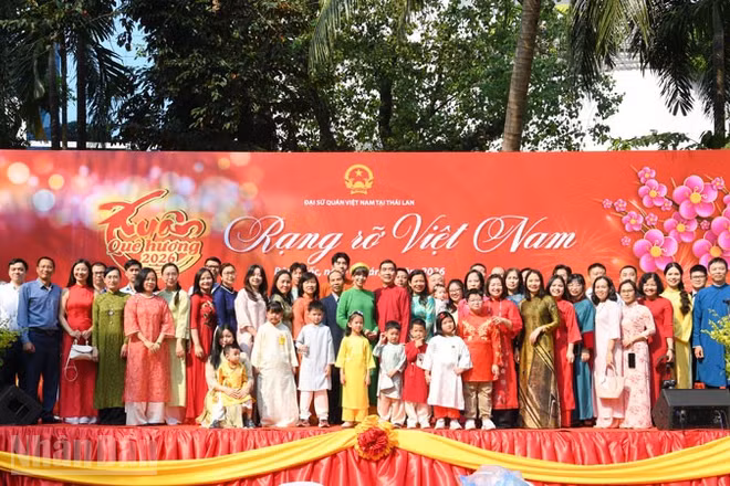 Tết cộng đồng 2026 là chương trình đón xuân đầy ý nghĩa do Đại sứ quán Việt Nam tại Thái Lan tổ chức. (Ảnh: MINH THẮNG)