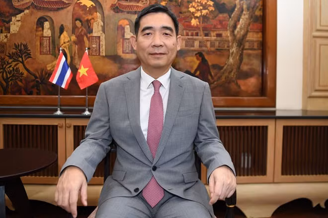 Đại sứ Việt Nam tại Thái Lan Phạm Việt Hùng. (Ảnh: MINH THẮNG)