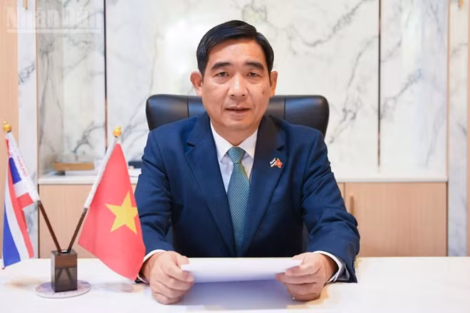 Đại sứ Việt Nam tại Thái Lan Phạm Việt Hùng. (Ảnh: XUÂN SƠN)