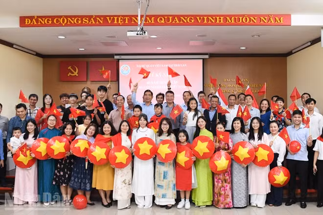 Lễ kỷ niệm 80 năm thành lập ngành Ngoại giao Việt Nam tại Thái Lan.