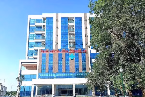 Bệnh viện đa khoa Thường Tín. (Ảnh: ANTD)