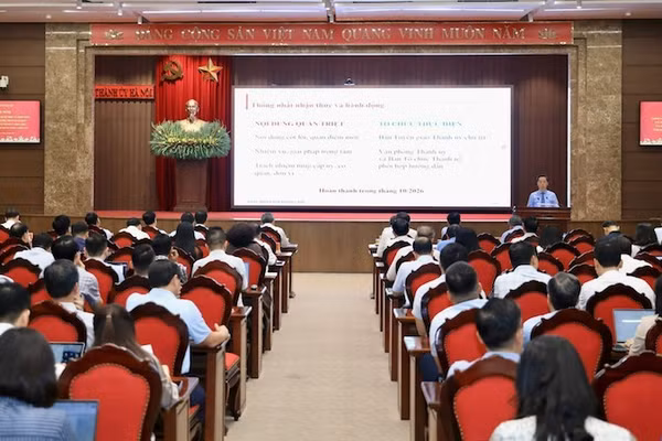Quang cảnh hội nghị. (Ảnh: Thái Quang)