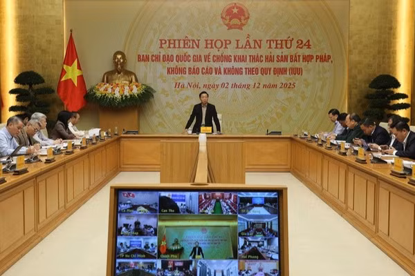 Phó Thủ tướng Trần Hồng Hà chủ trì Phiên họp lần thứ 24 của Ban Chỉ đạo quốc gia về chống khai thác IUU.