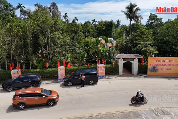 [Video] Sẵn sàng cho Lễ dâng hương, dâng hoa tưởng niệm cụ Huỳnh Thúc Kháng