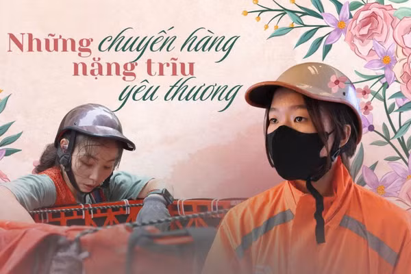 Những chuyến hàng nặng trĩu yêu thương