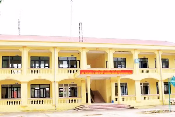 Trường tiểu học Đồng Than, xã Hoàn Long được cải tạo, nâng cấp với kinh phí gần 10 tỷ đồng.