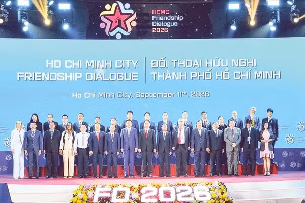 Các đại biểu tham dự Đối thoại Hữu nghị Thành phố Hồ Chí Minh lần thứ 3, năm 2026.