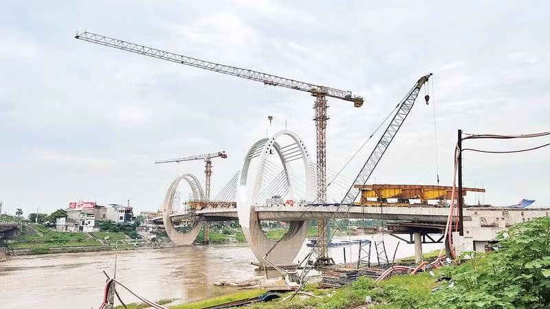 Nhiều dự án trọng điểm vùng Đồng bằng sông Hồng có khả năng hoàn thành trong năm 2026.