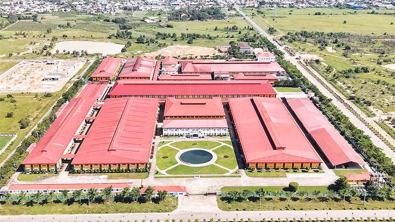 Khu công nghiệp trên địa bàn tỉnh Lâm Đồng đang phát triển hạ tầng.