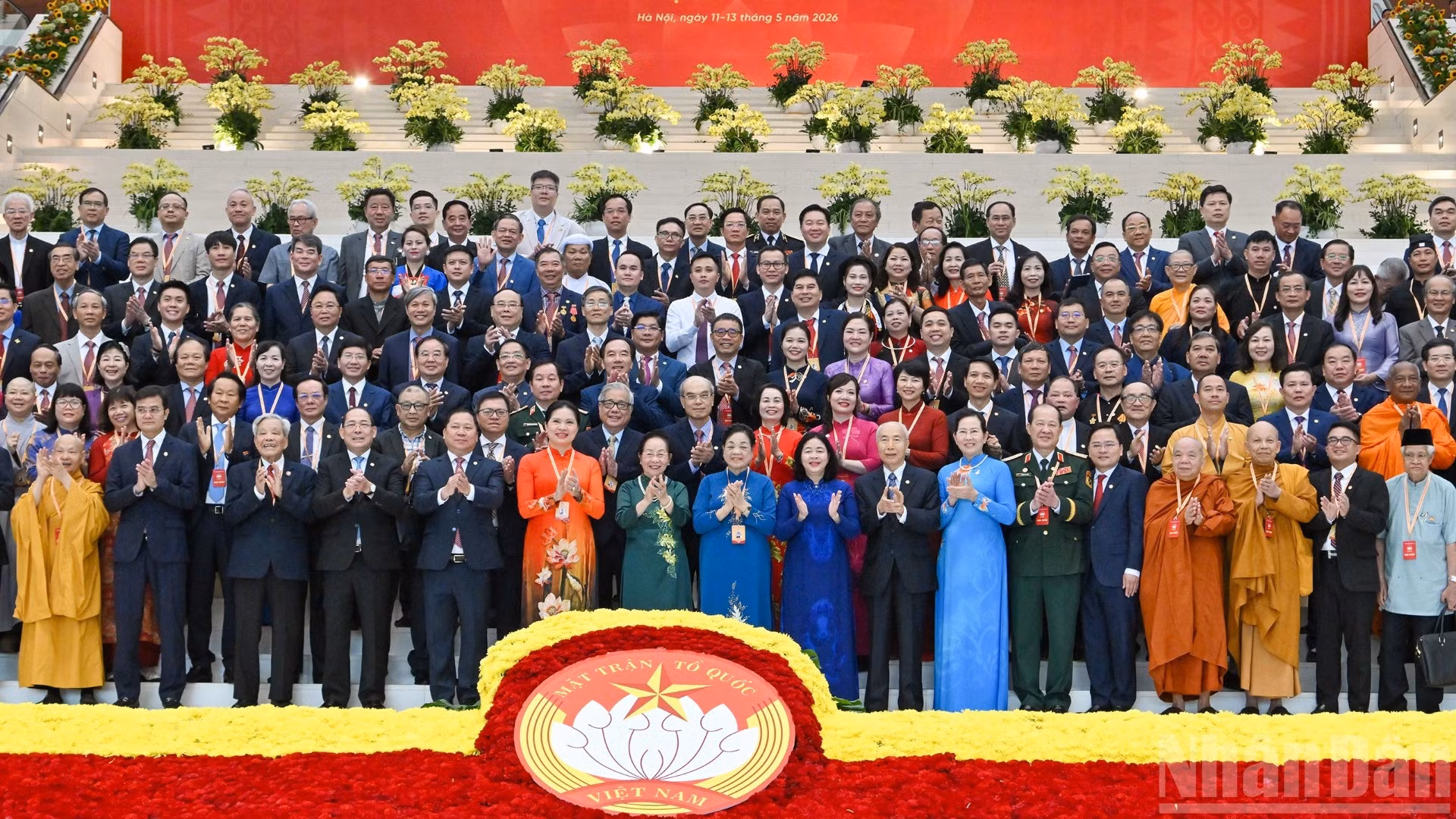 Toàn thể Ủy ban Trung ương Mặt trận Tổ quốc Việt Nam khóa XI (nhiệm kỳ 2026-2031) tại phiên bế mạc.