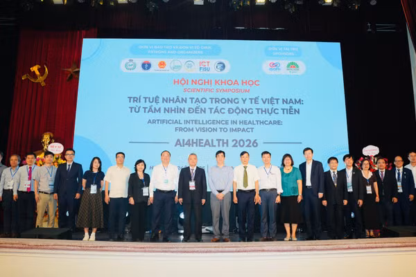 Đông đảo các chuyên gia tham gia Hội nghị khoa học trí tuệ nhân tạo trong y tế 2026. (Ảnh: VŨ BÌNH)
