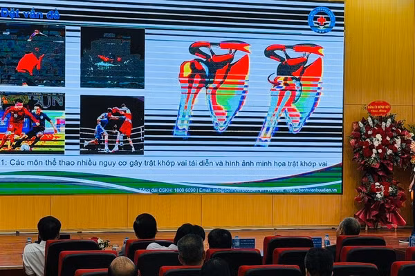 Nhiều nghiên cứu khoa học được báo cáo, chia sẻ tại hội nghị. (Ảnh: Minh Hoàng)