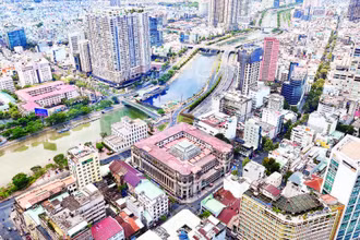 Một góc Thành phố Hồ Chí Minh. (Ảnh MẠNH HẢO)