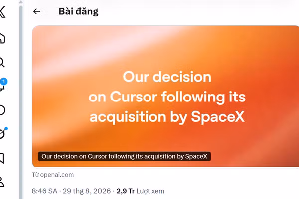 OpenAI cắt quyền truy cập mô hình đối với Cursor sau khi SpaceX mua lại