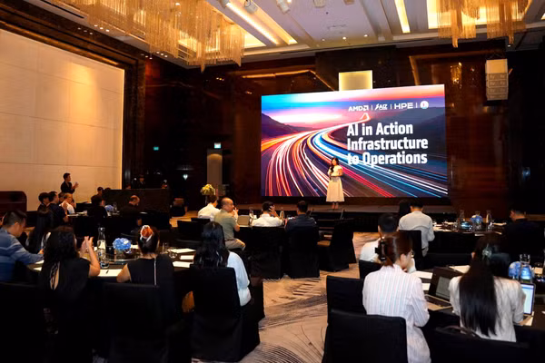 Sự kiện “AI trong thực tiễn: Từ hạ tầng đến vận hành” diễn ra tại khách sạn JW Marriott. (Ảnh: Ban tổ chức)