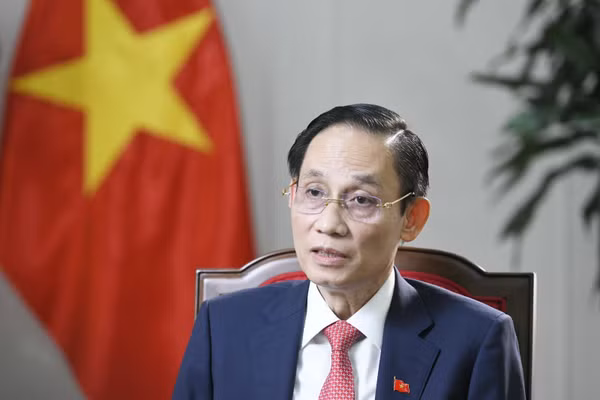 Ủy viên Bộ Chính trị, Bộ trưởng Ngoại giao Lê Hoài Trung. (Ảnh: Bộ Ngoại giao Việt Nam)