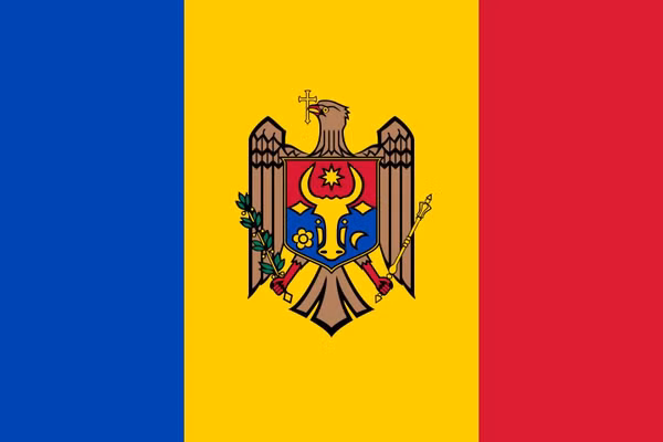 Quốc kỳ Moldova.