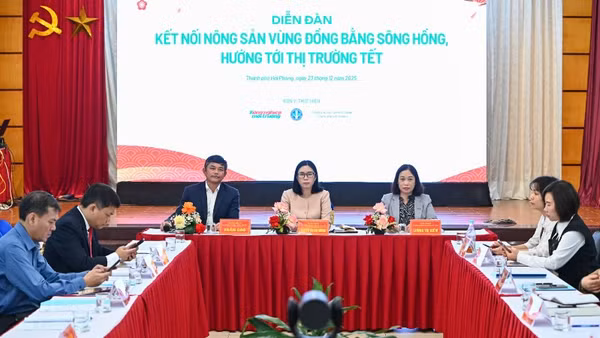 Diễn đàn “Kết nối nông sản vùng đồng bằng sông Hồng, hướng tới thị trường Tết” do Cục Trồng trọt và Bảo vệ thực vật, Báo Nông nghiệp và Môi trường phối hợp Sở Nông nghiệp và Môi trường Hải Phòng tổ chức.