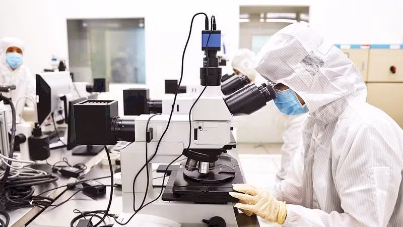 Hoạt động nghiên cứu khoa học tại Trung tâm Nghiên cứu triển khai (SHTP Labs), Khu Công nghệ cao Thành phố Hồ Chí Minh (Ảnh CTV)