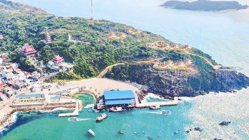 Mô hình quy hoạch Cảng cá Nhơn Lý thành điểm nhấn du lịch Gia Lai.