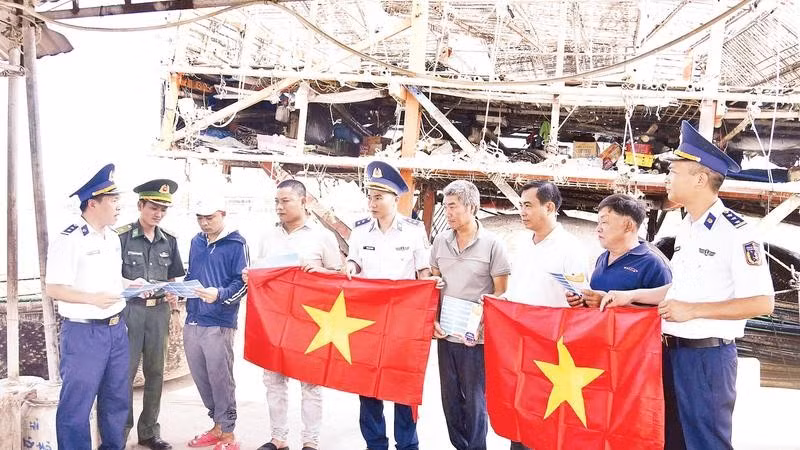 Thành phố Đà Nẵng ra quân cao điểm tuyên truyền phòng, chống khai thác IUU.