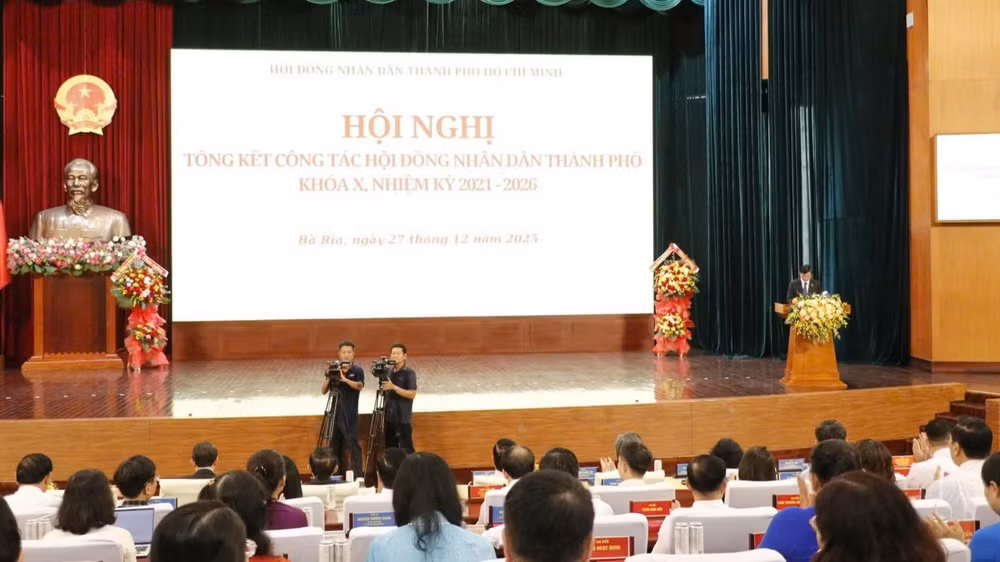 Hội đồng nhân dân thành phố tổng kết công tác nhiệm kỳ 2021-2026.