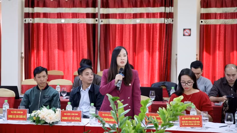 Đại biểu phát biểu tại buổi tọa đàm.