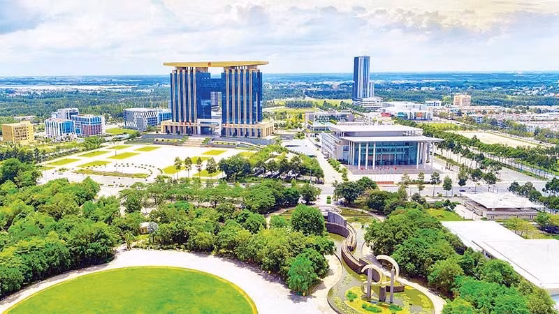 Đô thị khoa học, công nghệ, đổi mới sáng tạo vùng bắc Thành phố Hồ Chí Minh được xây dựng tại phường Bình Dương.