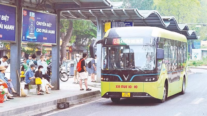 Xe buýt điện của Xí nghiệp 10-10, Tổng công ty Vận tải Hà Nội.