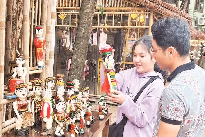 Ngày nay, các con rối đã thành một sản phẩm du lịch đặc sắc.