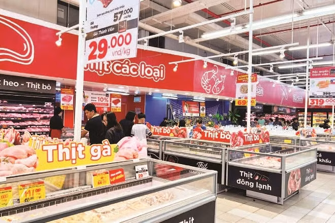 Các siêu thị tại Bắc Ninh bảo đảm thực phẩm cung cấp cho người tiêu dùng trong dịp lễ, Tết.