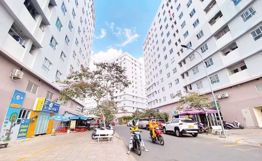 Khu nhà ở xã hội Chương Dương Home, phường Thủ Đức.