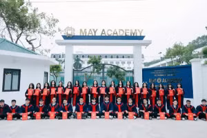 Trường THPT MAY có 100% học sinh khối 12 đỗ tốt nghiệp THPT năm 2025. (Ảnh: Trường THPT MAY)