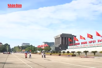 [Video] Cơ bản hoàn thành Dự án mở rộng Quảng trường Ba Đình trước tiến độ
