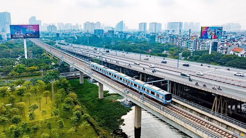 Một góc Thành phố Hồ Chí Minh.